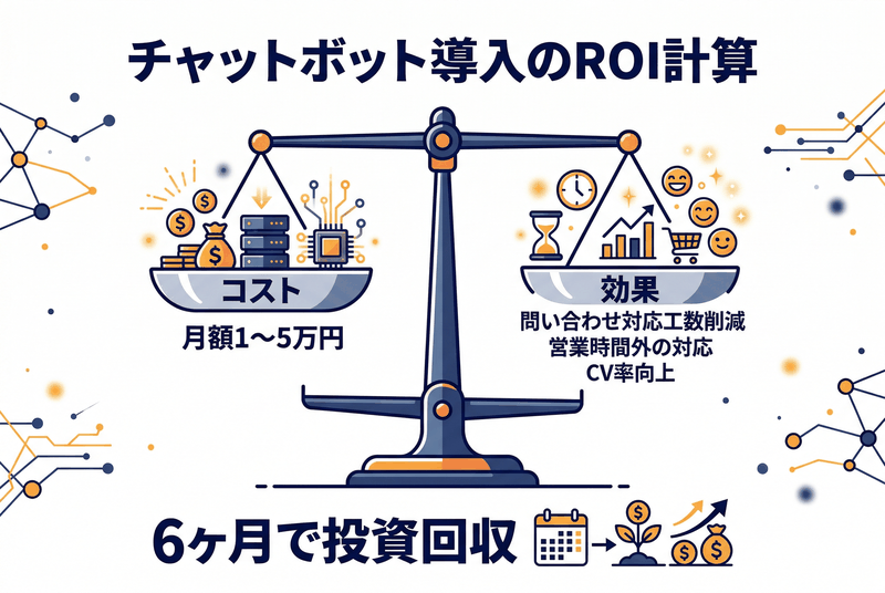 チャットボット効果が出る条件の整理図